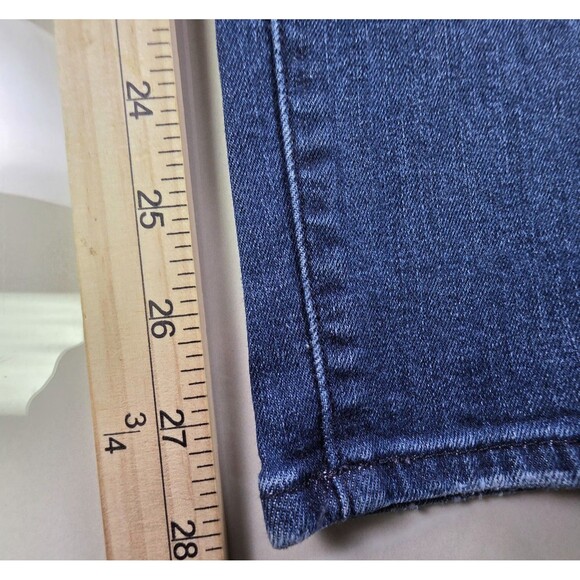 Michael Kors Women's Size 8 Skinny Leg Medium Wash Blue Denim Jeans - Picture 6 of 10